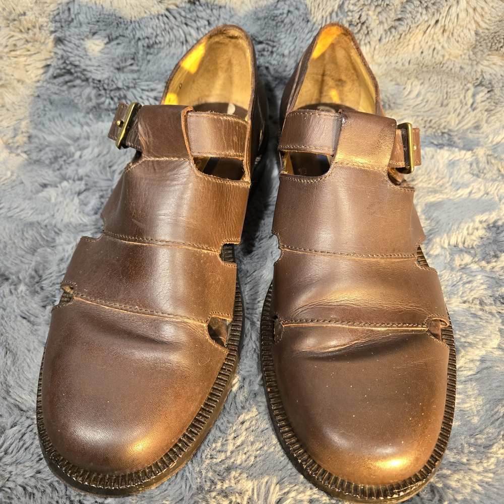 Vintage Coach Women's Dark Brown All  Leather Loafers